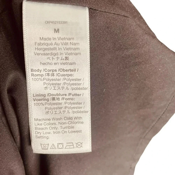 Madewell Crinkle Georgette V-Neck Babydoll Dress in Brushed Texture - Picture 15 of 16